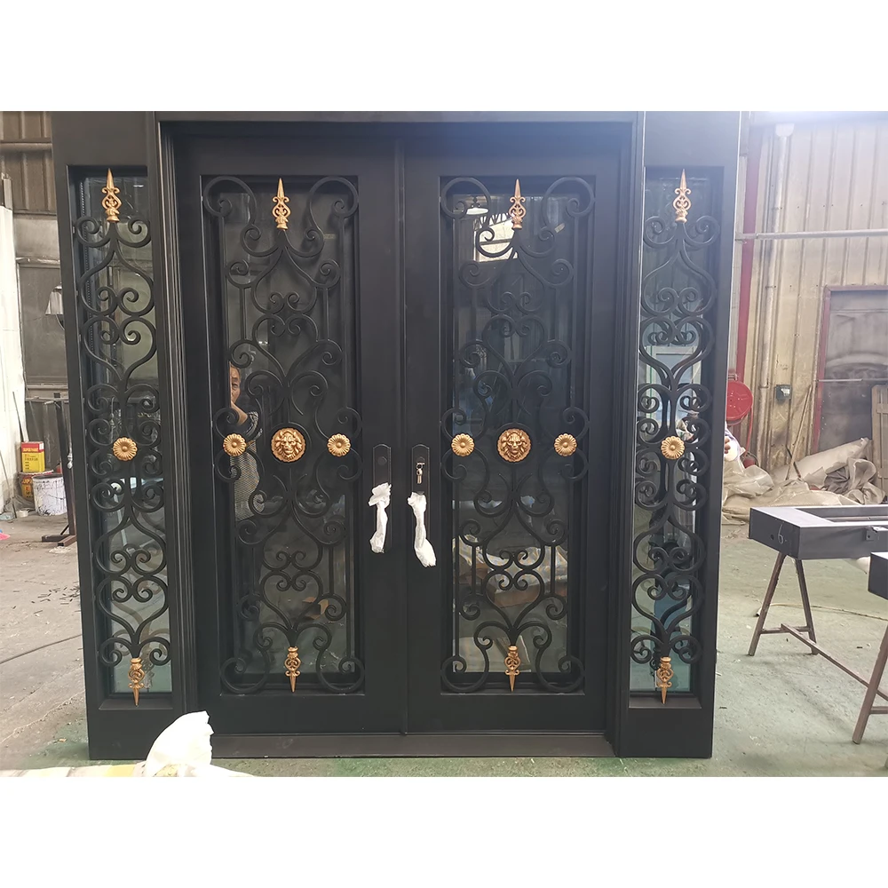 HUAART Professional Customization Hot New Products Sturdy and Durable Safe Front Door Security Gate Exterior Security Steel Door
