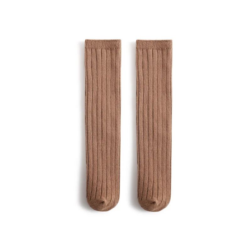 New Korean Children Girls Spanish Royal Style Knee High Cotton Socks Baby Toddler Bowknot In Tube Socks Kid School Socks INS