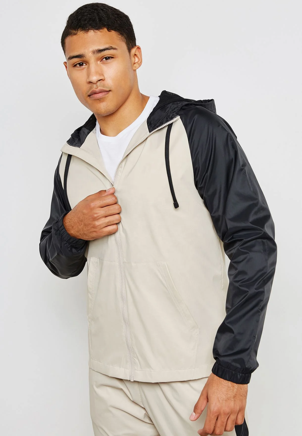 Sportswear Training Polyester Tracksuit Spring Windbreaker Sets Mens Lightweight Woven Tracksuits