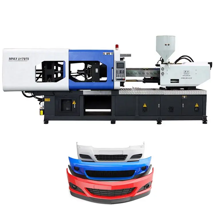 Low cost 180 ton plastic injector machine for making injection molding lid cups