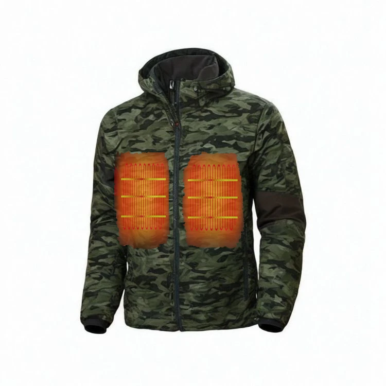Custom Logo Hunting Camouflage Winter Men Women Outdoor Sporting Waterproof Windproof Heated Jacket