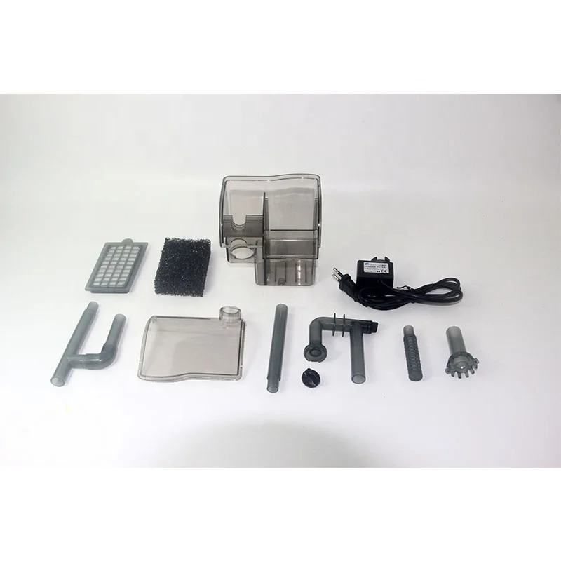 Small Circulating Waterfall Wall Mounted Filter Fish Tank Filter Three In One Filter Pump Silent and Oxygenated Water Pump