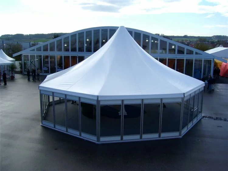 Advanced Quality Outdoor white Pagoda Tent Custom Size Event Party Tent Wedding Tent