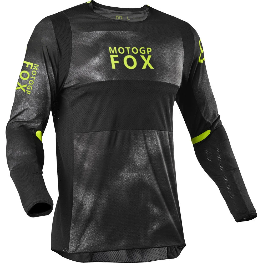 Hot Sales MotogpFox Race Falcon Jersey Street Moto Summer Long Sleeve Mountain Bicycle Offroad Racing T-shirt