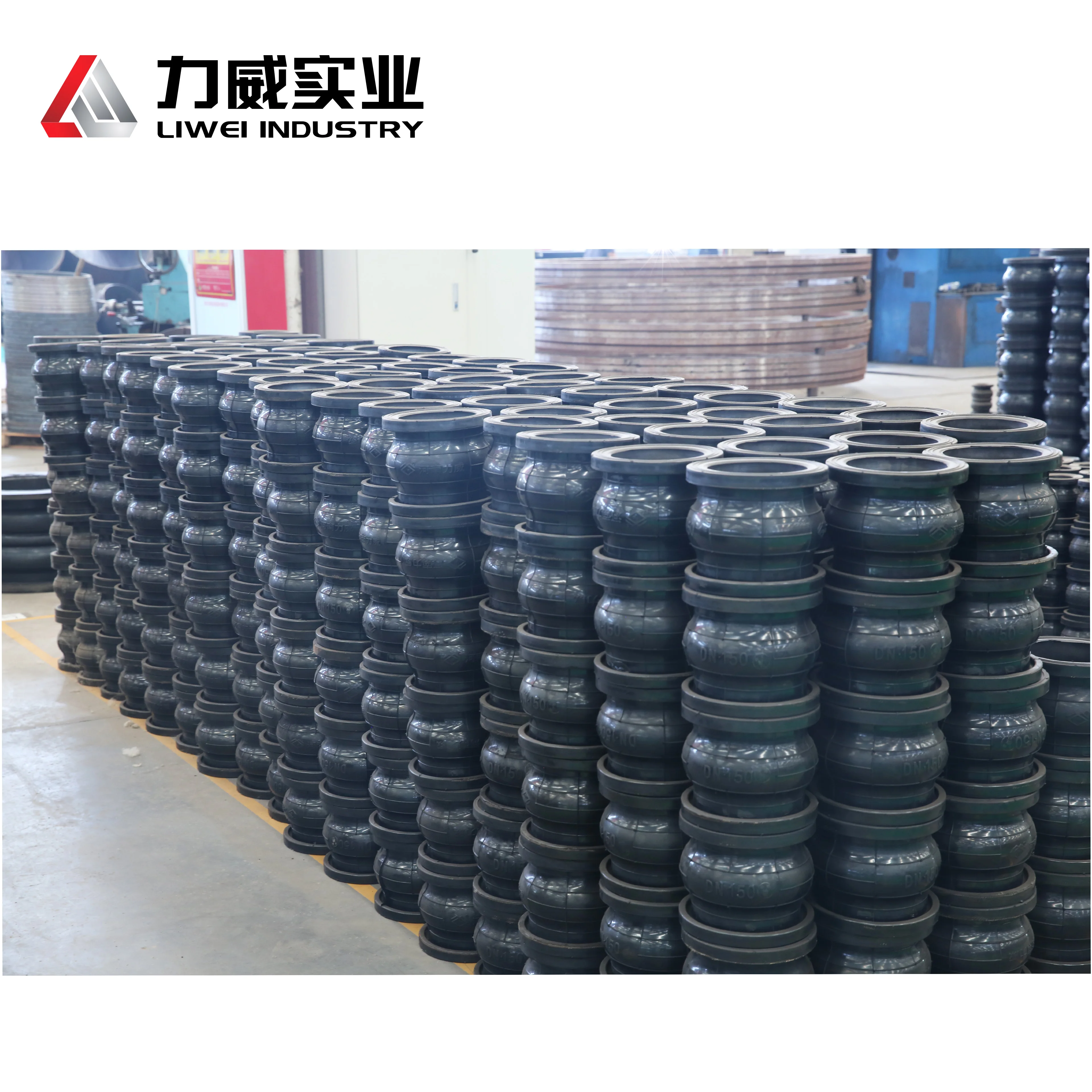 DN80 130L ANSI swivel flange single sphere rubber expansion joint rubber expansion joint pipe fittings