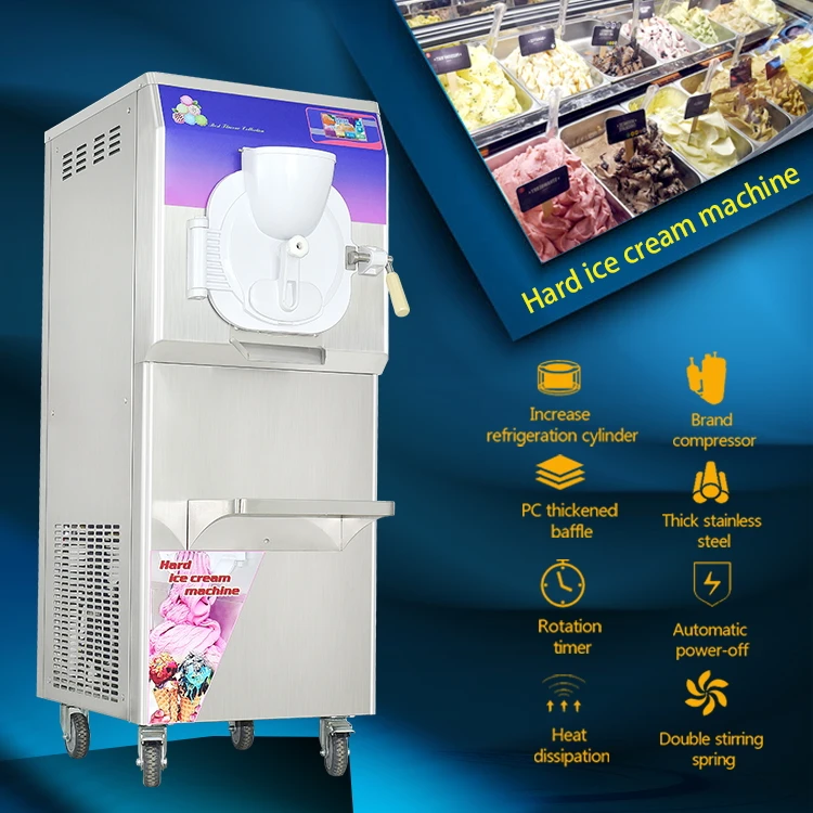 Kolice ICM-38S CE ETL Comercial Hard Ice Cream Machine /ice Cream Machine Churner/hard Ice Cream Machine Comercial