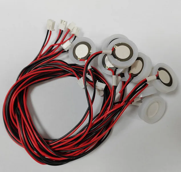 1.7MHZ Piezo Atomizer 25mm 20mm Ultrasonic Atomizer Disc Ultrasonic Fogger Ceramic Piezoelectric Ceramic For Humidifier