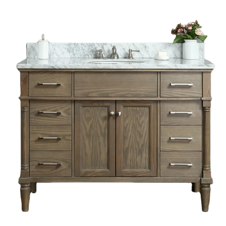 Homedee french antique bathroom vanity cabinet