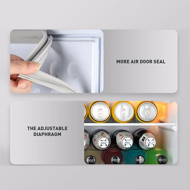 Stainless Steel Top-freezer Refrigerators Small Size Refrigerators Cooling Double Door Compact Fridge For Home