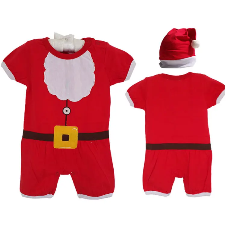 Одежда для малышей, детский комбинезон, милая Рождественская одежда для малышей