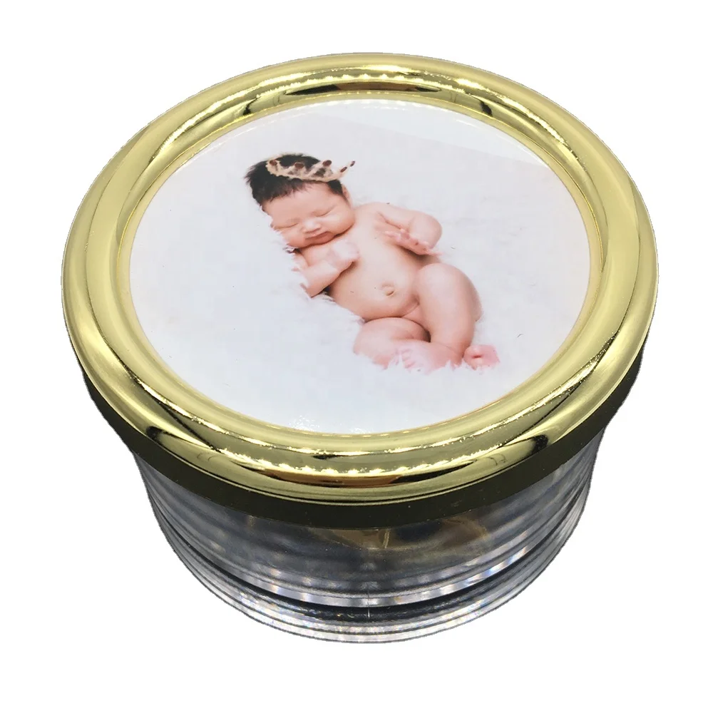 Детская музыкальная шкатулка, сувенир с пользовательской музыкальной шкатулкой Melody с фоторамкой You are my sunshine Music