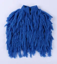 Вязаный крючком детский жилет с бахромой ручной работы жилет для девочек верхняя одежда, Детский кардиган, свитер из искусственного меха, жилет для малышей, Детский кардиган