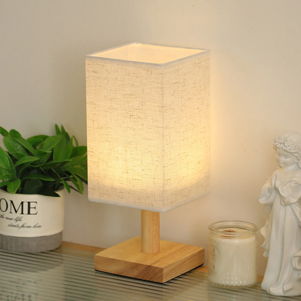 Warm And Simple Antique Decoration Night Light Chinese Retro Bedroom Sleep Bedside Table Lamp