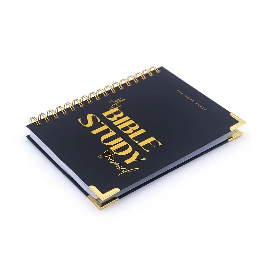 High Quality Custom Printing 2024-2025 Hardcover LOGO Foil Stamping Spiral A5 B5 Weekly Monthly Daily Journal Planner Notebook