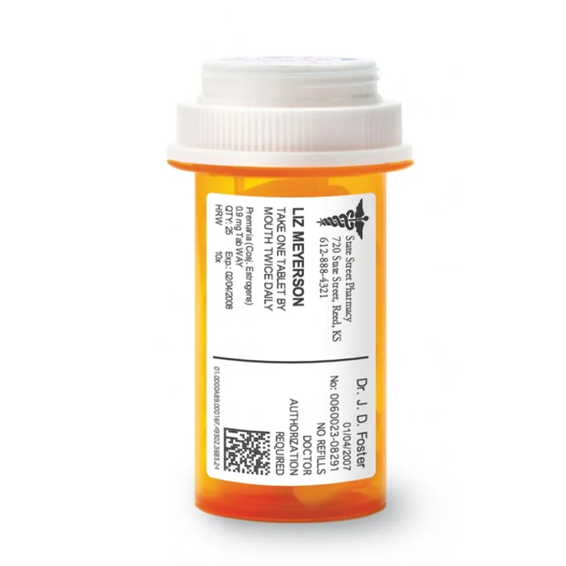 Factory price custom printed pharmaceutical medical prescription bill bottle sticker labels roll