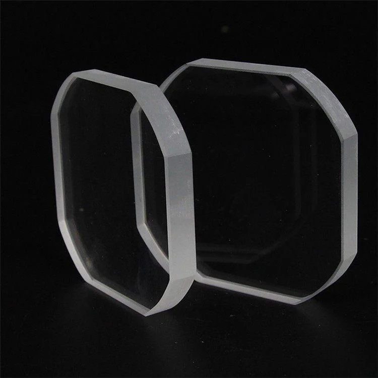 Excellent precision quartz glass plate for aerospace