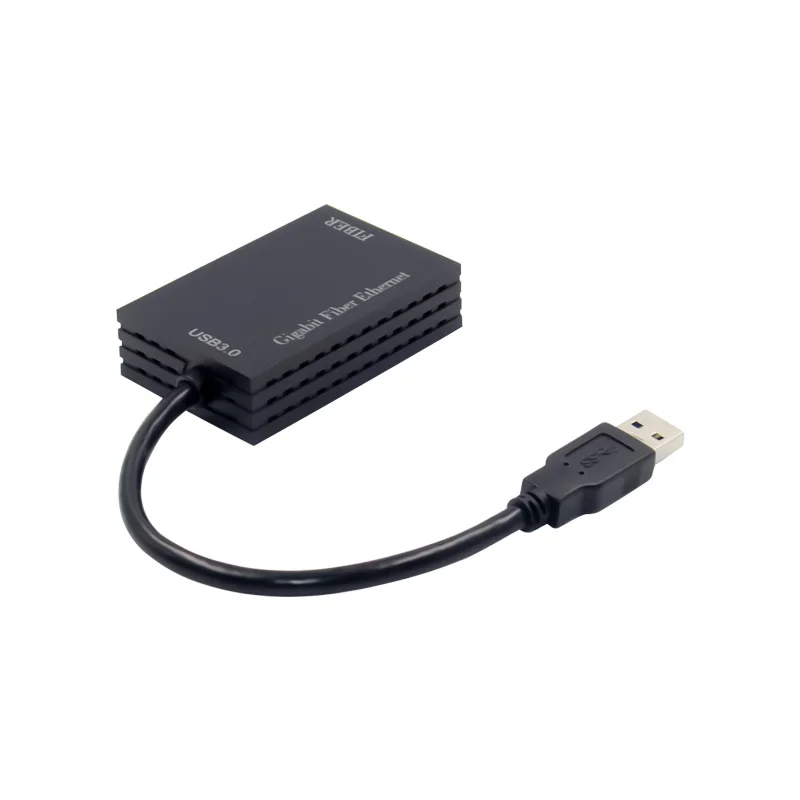 ST709 Ethernet Fiber Adapters (1000/100/10 Mbps) USB to Fiber Optic Converter  Network Adapters