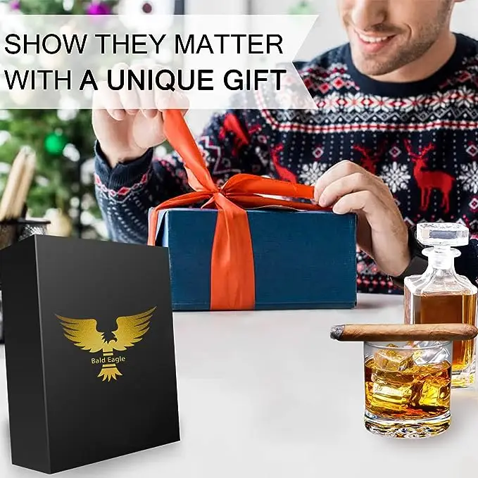 Handmade Cigar Humidor, Cedar Cigar Desktop Box with Humidifier and Hygrometer, Glass Top for 25 Cigars