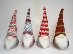 12 inch beard nordic tomte scandinavian santa swedish plush christmas gnome for holiday table ornament decoration