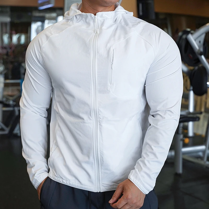 Z421- Design Outdoor Zip Up Track Running Jacket Men Activewear Hoodies Jacket
