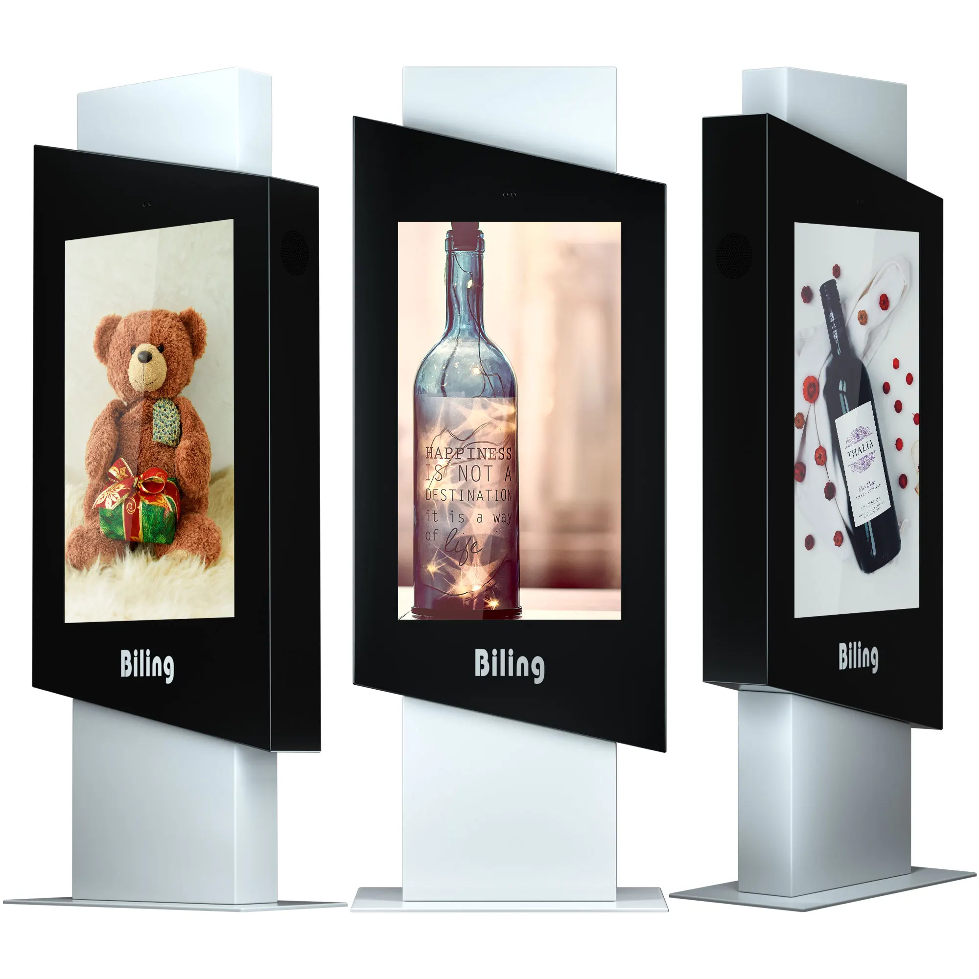 All Weather Proof Outdoor Lcd Touch Screen 55 Inch Large Big Advertising Display