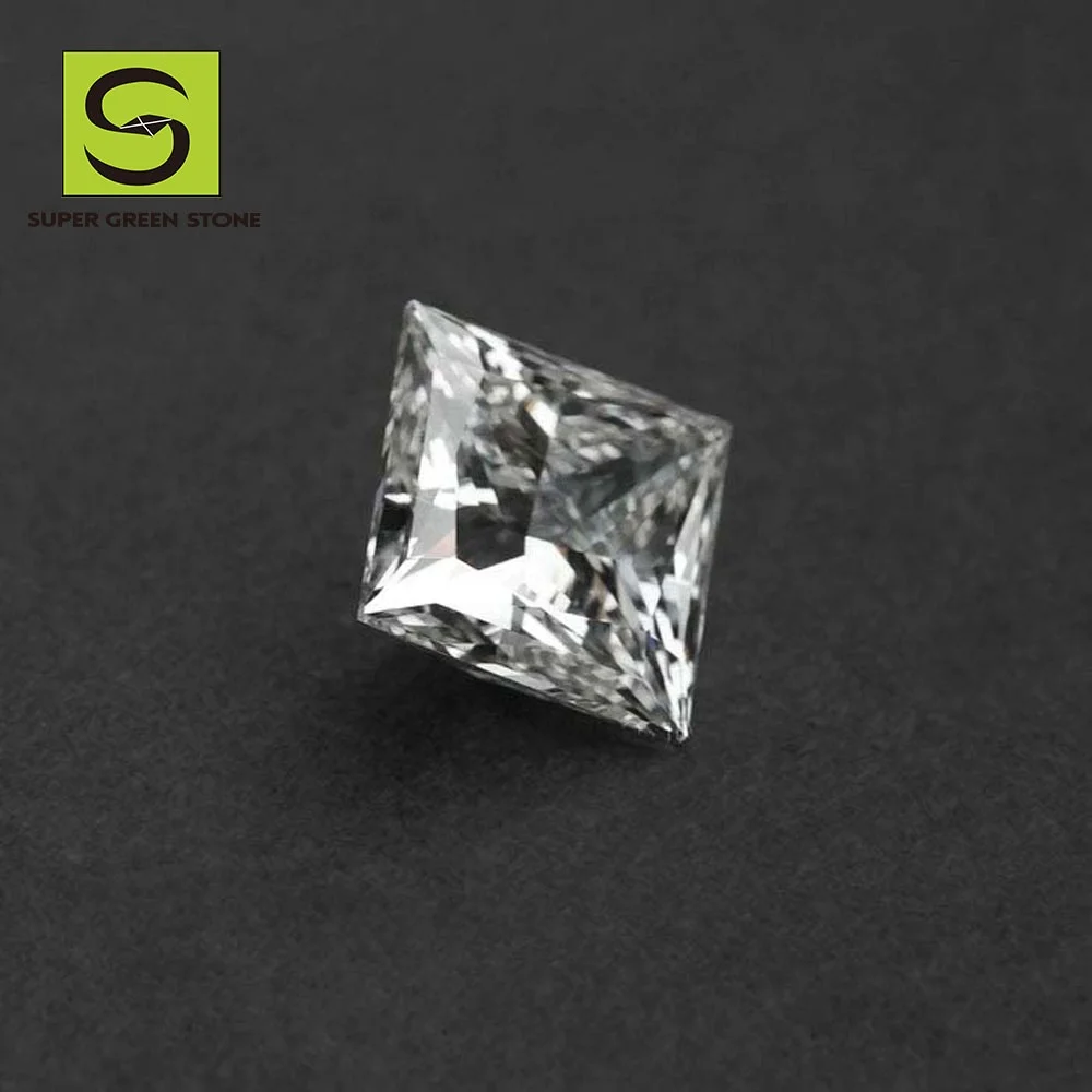 SuperGS SGSD036 Cvd 1 Carat LabGrown Diamond Synthetic Loose Prices Princess Cut Created Lab Grown Diamonds