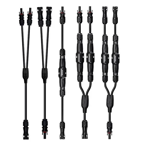 High quality 1500VDC IP68 PV4.0  cable assemblies with fuse   for solar system