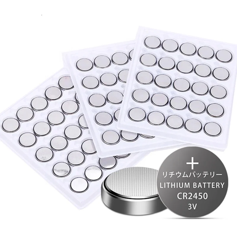 Factory Popular Lithium 3V Cr2032 210mAh Cr Series Button Cell Battery in Blister Card