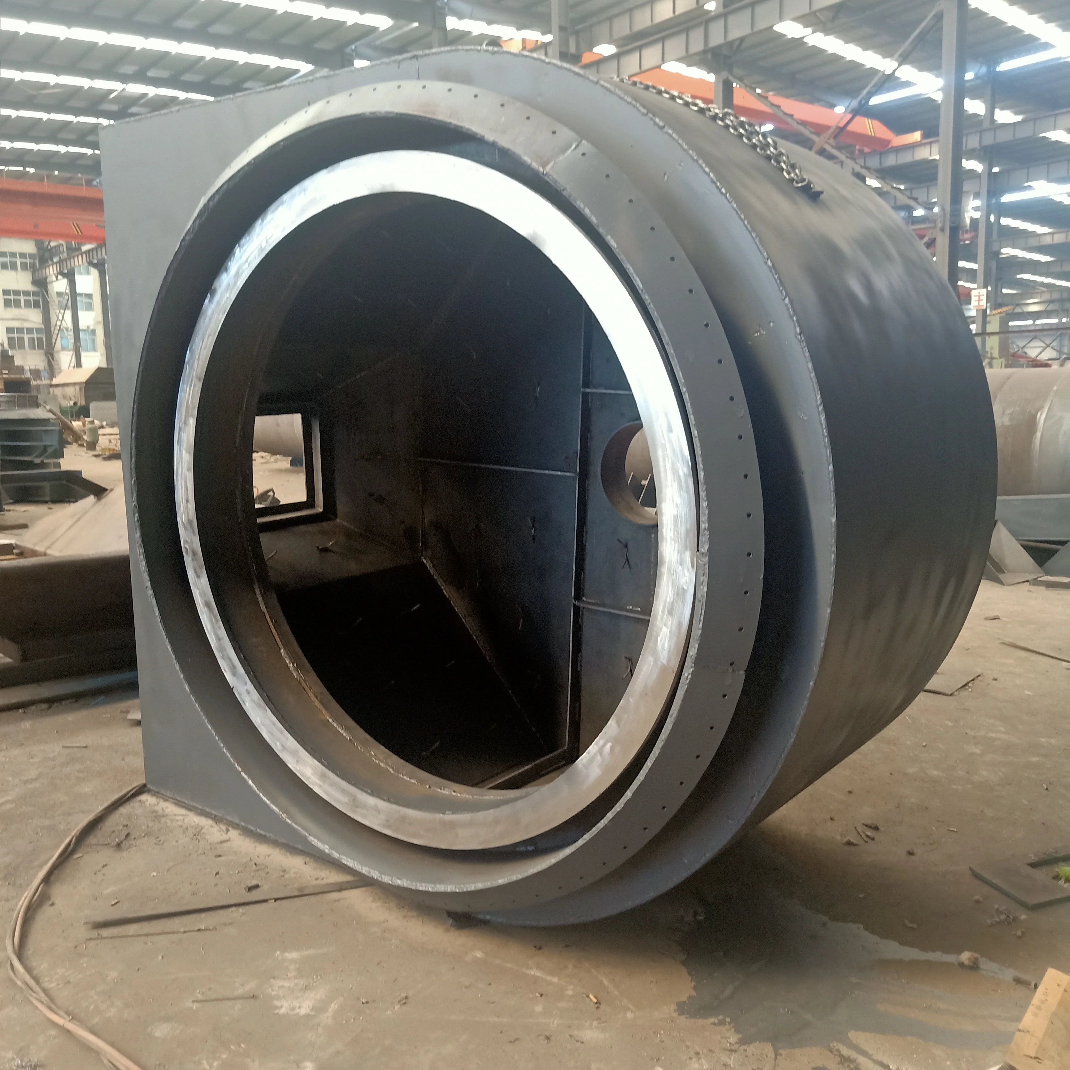 Perlite Mineral Calcination Rotary Kiln Project for Expanded Perlite