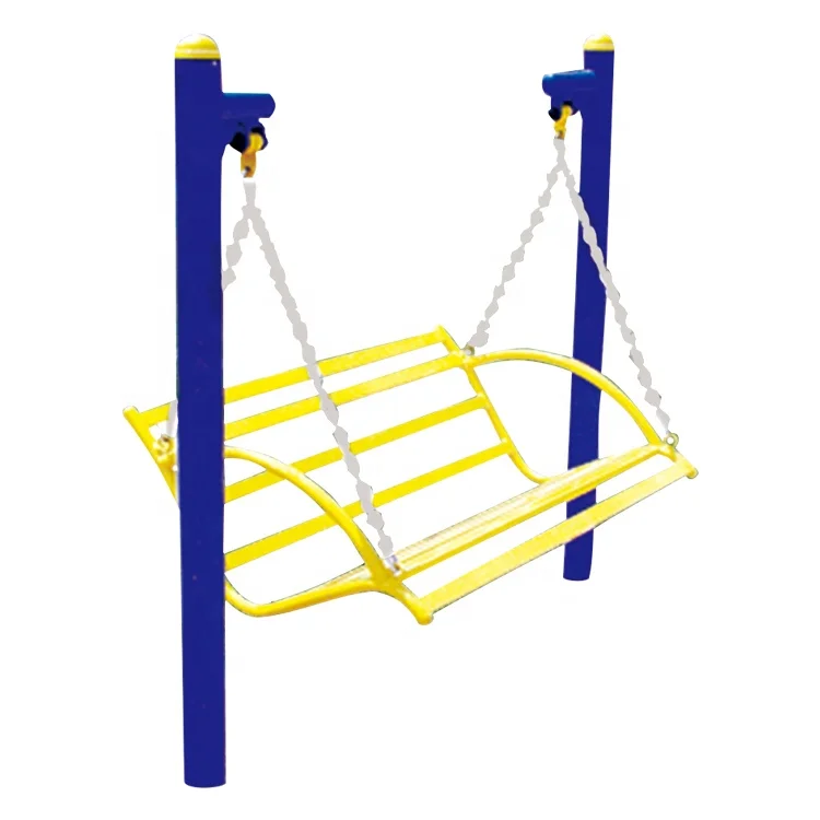 Urban Squares Recreational Facilities Small Size Outdoor Garden Steel Swing Chair