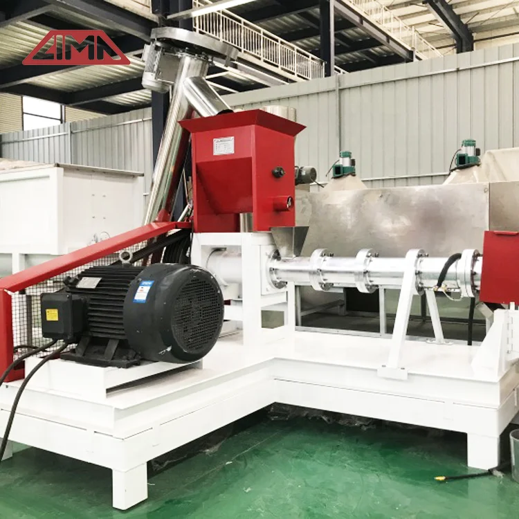 Electric Motor DGP40 30-40kg/h fish feed production line used extruder for sale