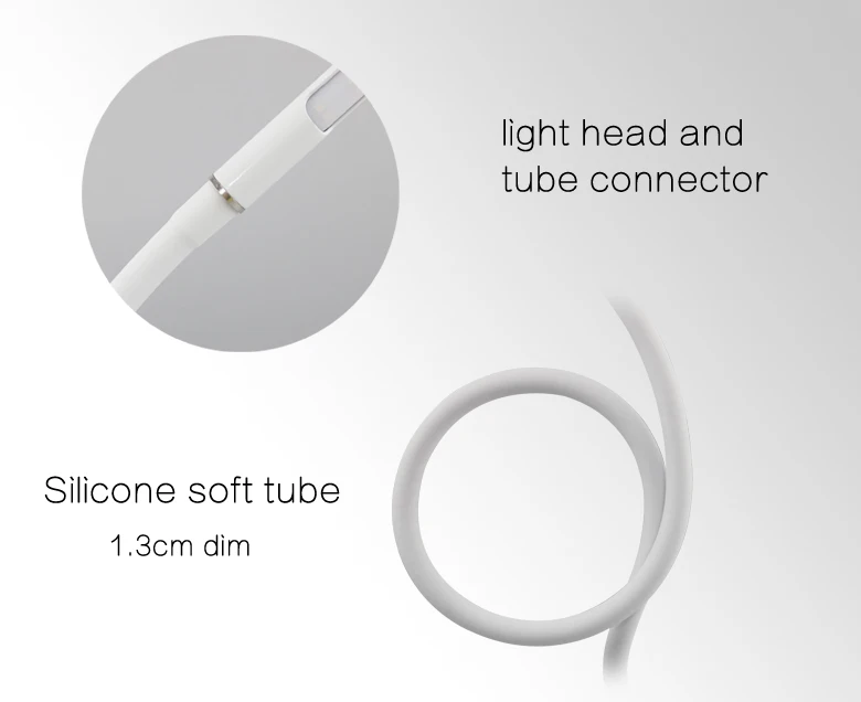 hot selling flexible desk bedroom bedside table lamp led reading clip lights with top dimmer switch