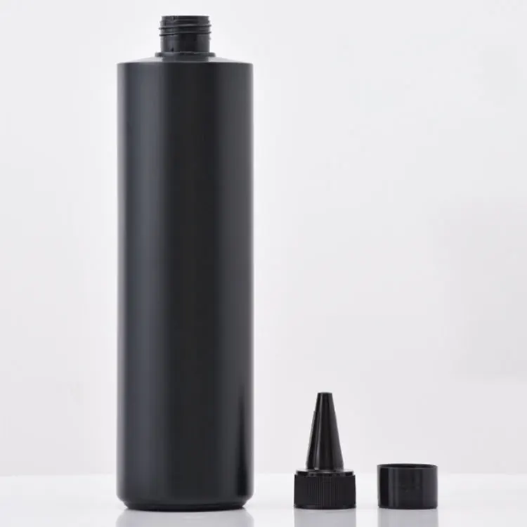 Black Glue Plastic Bottle Wholesale Pointed Mouth Ab Glue Uv Drip Glue Light-Proof Nail Polish Packaging And Repackaging Bottle