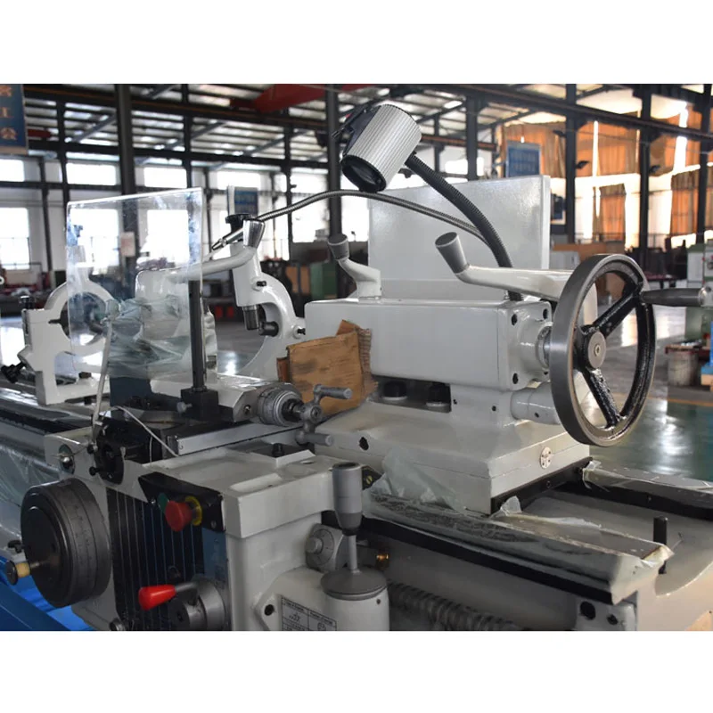 Taiwan Brand New Good Quality machine CA6150 mini bench small mechanical grizzly metal manual lathe