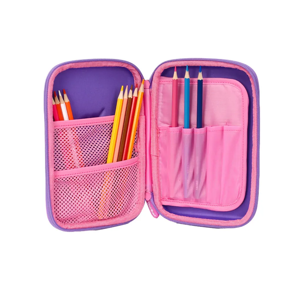 Custom Cute unicorn  3D eva pencil case  Kids School a  Pencil Cases For Girls