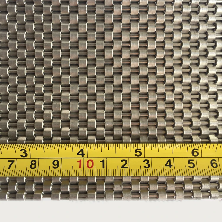 Woven metal for cab interiors