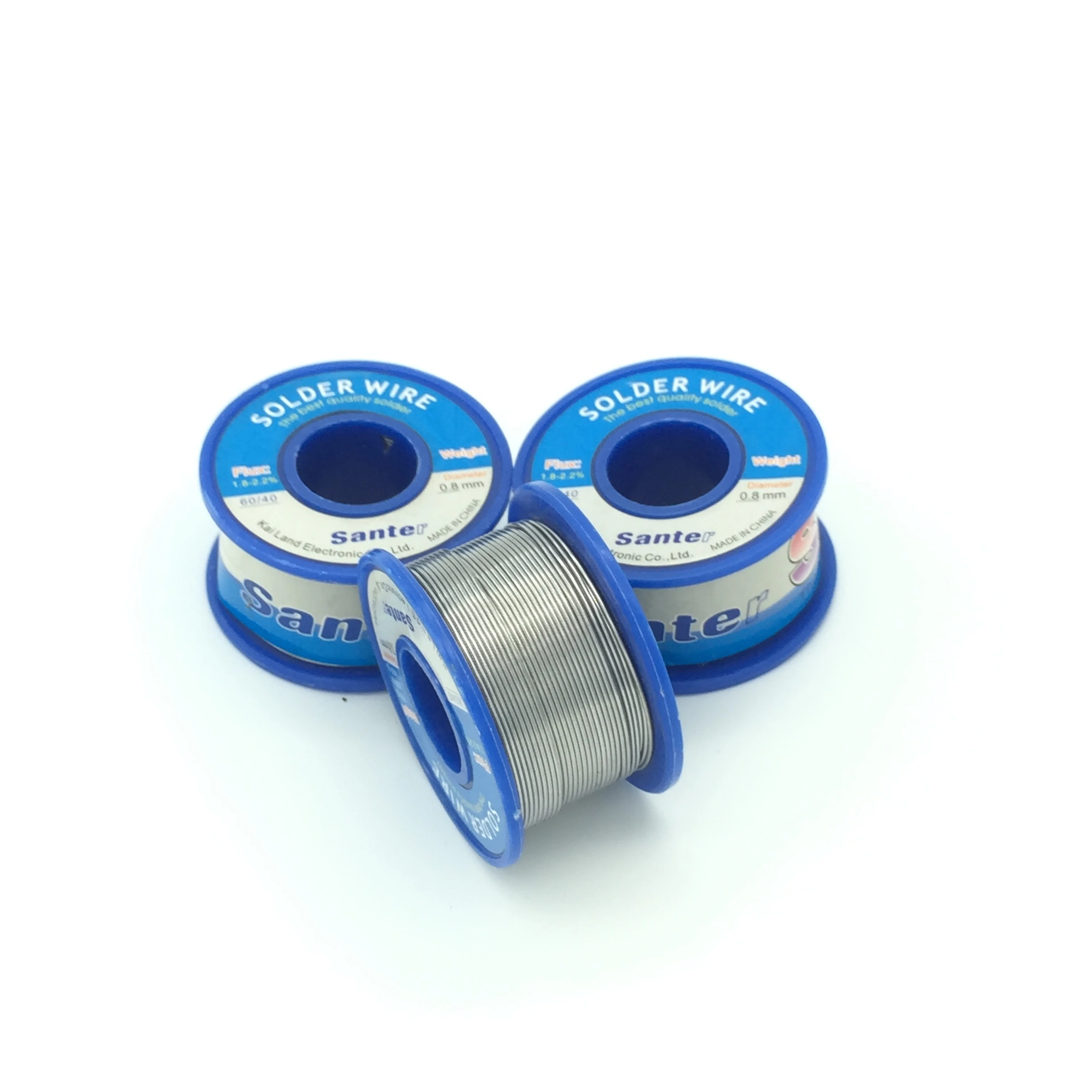 2024 Santer 50/50  Solder Wire  0.8mm  200g  Hight quality No CleaningTin Flux Rosin Activated Cored Welding Wire