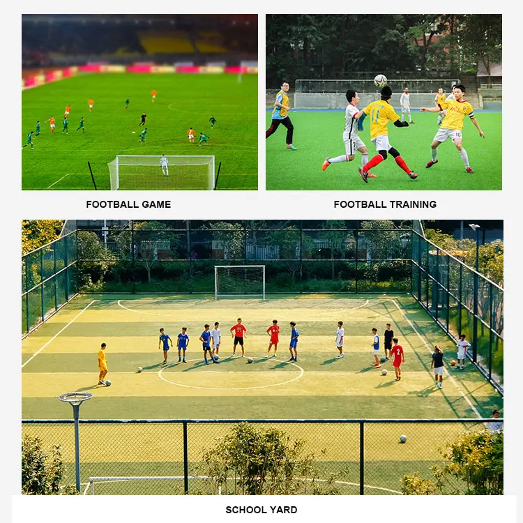 Factory Price 3 5 7 11 Players Football Game Training Polyethylene Football Net With Knots