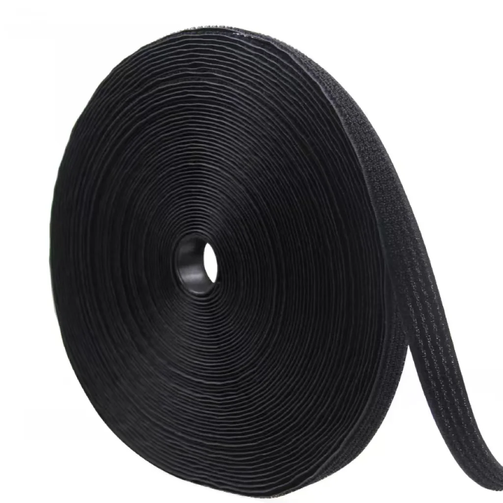 Customized Logo Nylon Hook and Loop strap belt Velcro Tape Fastener Tape