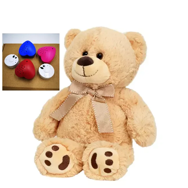 Voice Recorder For Plush Toy Recordable Plush Talking Teddy Bear Plush Toy Factory Bear With Recording