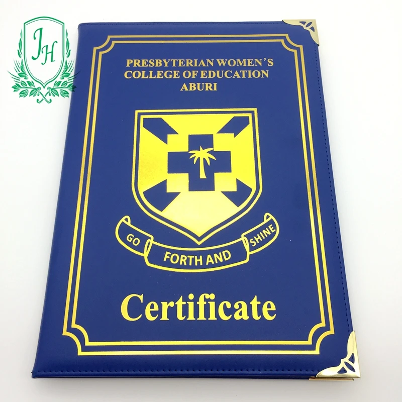 Кожаная папка для диплома А4 нового дизайна, кожаный держатель для сертификата диплома, кожаная папка для сертификата А4