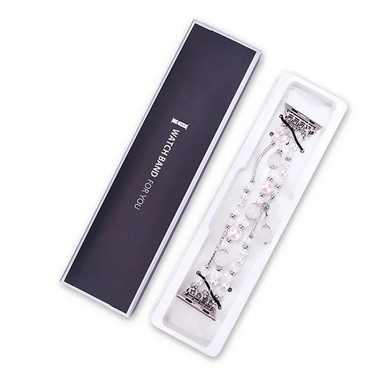 Luxury logo premium Custom logo wrist watch strap watch band belt packaging box