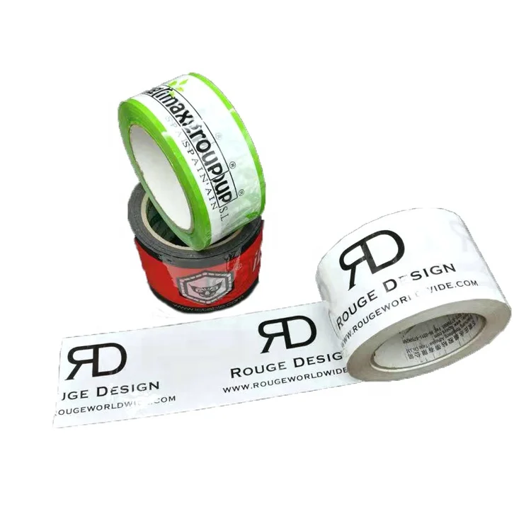 hebei factory Custom logo packing tape