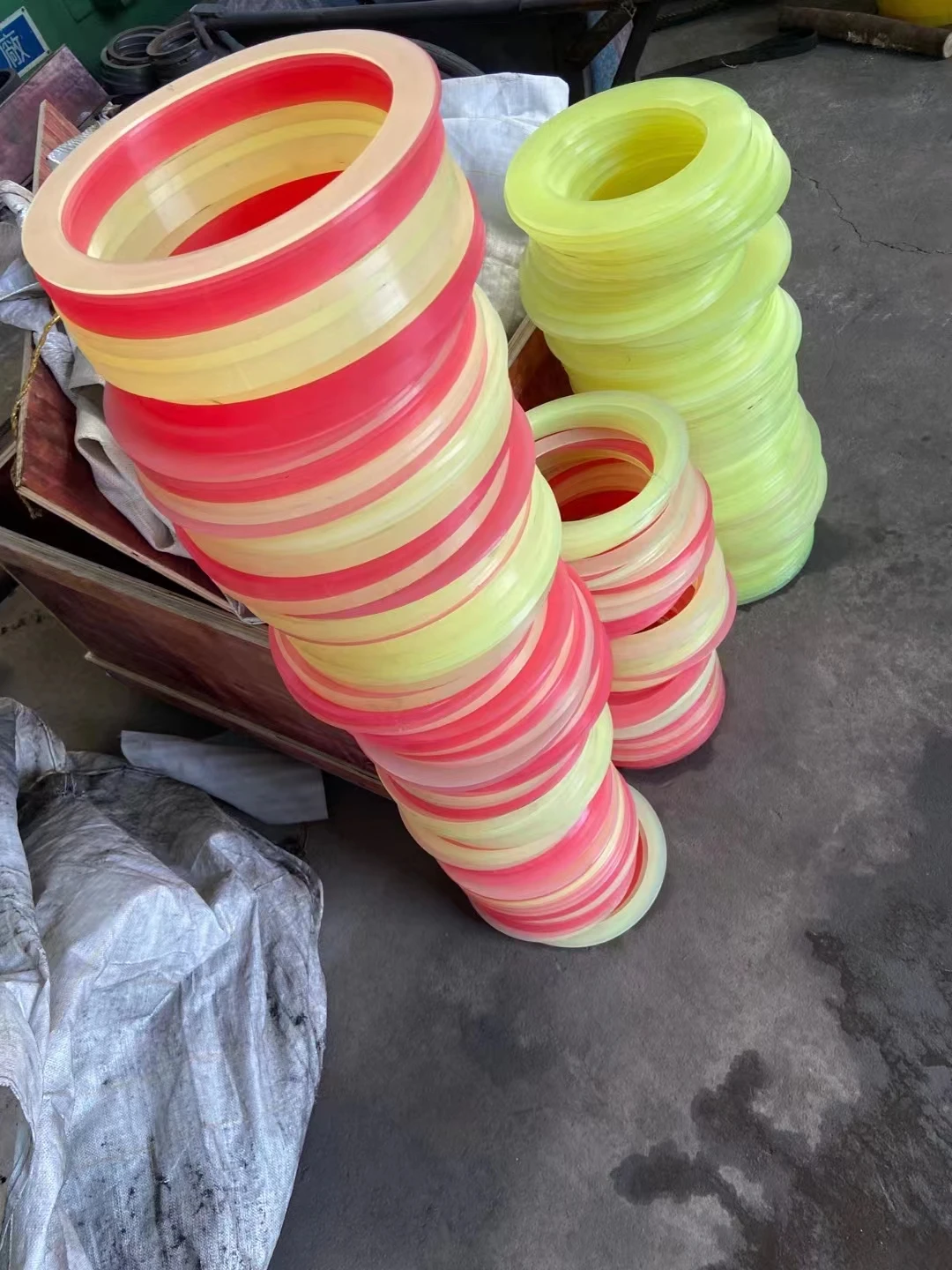 Friction drive rubber wheel polyurethane/ Polyurethane rubber ring