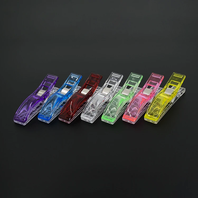 Hot Sale  Sewing Craft Quilt Binding Plastic Clips Large Sewing Clips
