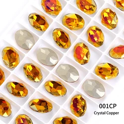 Dongzhou High-Grade Oval Pointback Fancy Stone Pointed Back Stone Fancy Stone DIY Nail Art Accessories