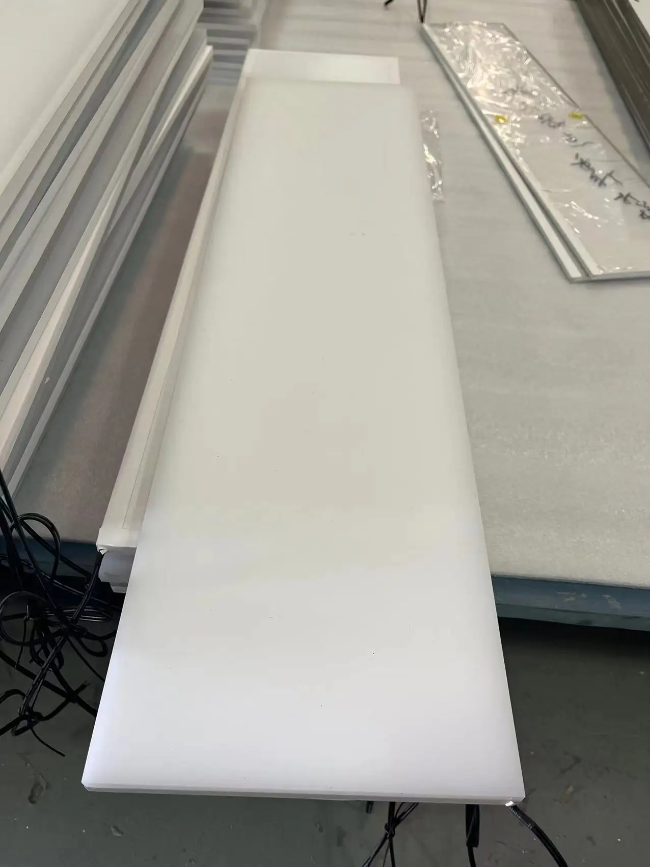 300*300MM LED panel customized size light guide panel acrylic sheet crystal backlit led panel with dimmable