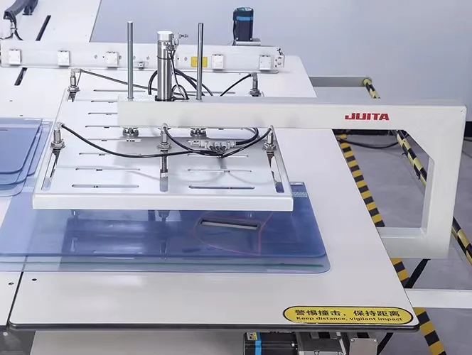 JUITA K9F-90AJWW CNC Industrial Pattern Sewing Machine Template Automatic Sewing Machine Double Screw Laser Automatic transfer