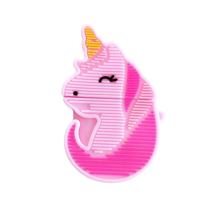 Custom PVC Basic airpods silicon 1& 2 case Earphone Case for Apple