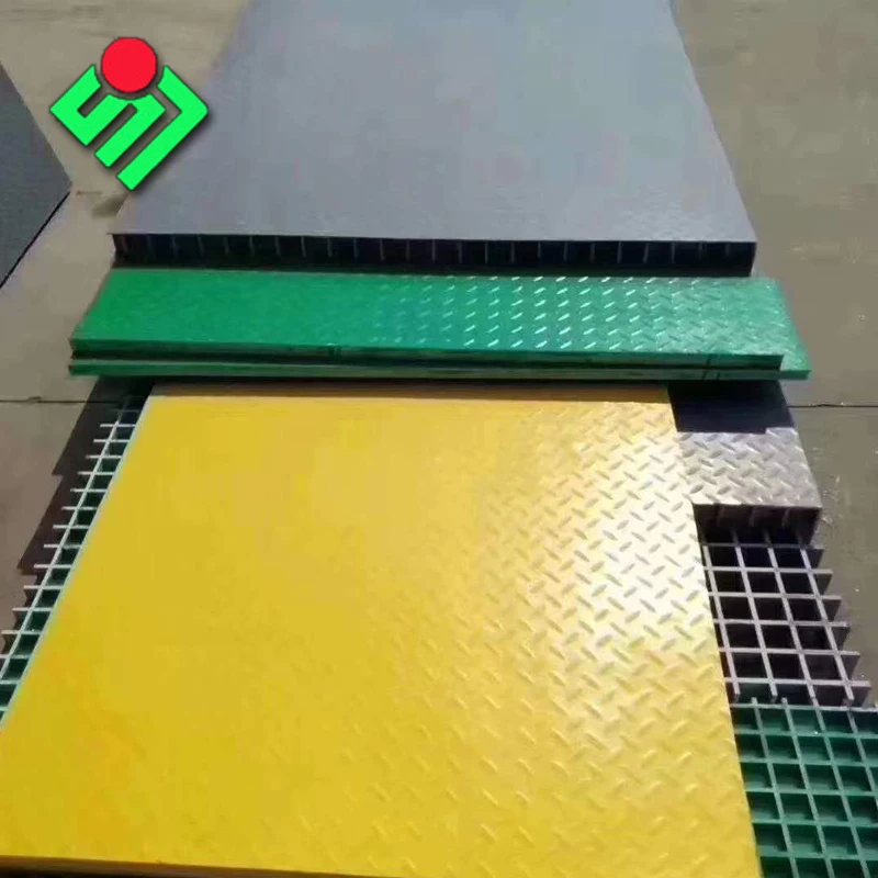 
Fiberglass FRP Molded Plastic Grating Panel Sheet 